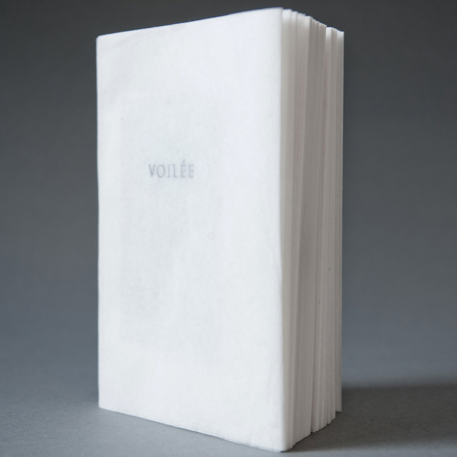 Artist book Voilée, Mateja Artac